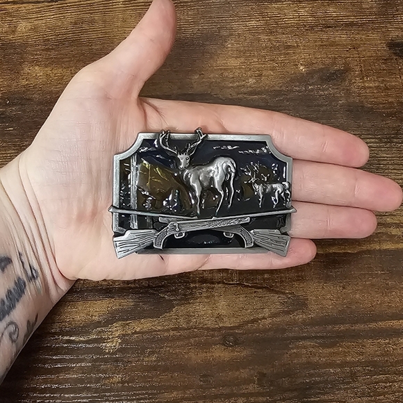 WILDLIFE HUNTERS BELT BUCKLE - Picture 6 of 15